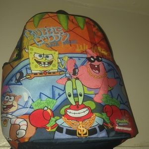 Full size brand new SpongeBob backpack sprayground